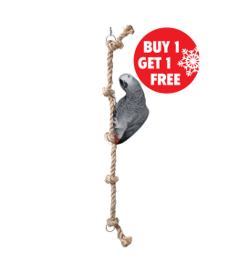 85cm Sisal Tarzan Climbing Rope Parrot Toy - Large - BOGOF